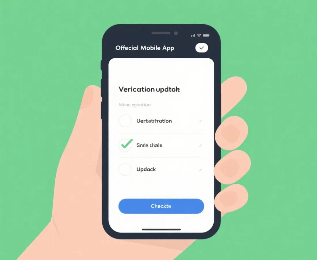 官方APP版本校验与更新建议示意图